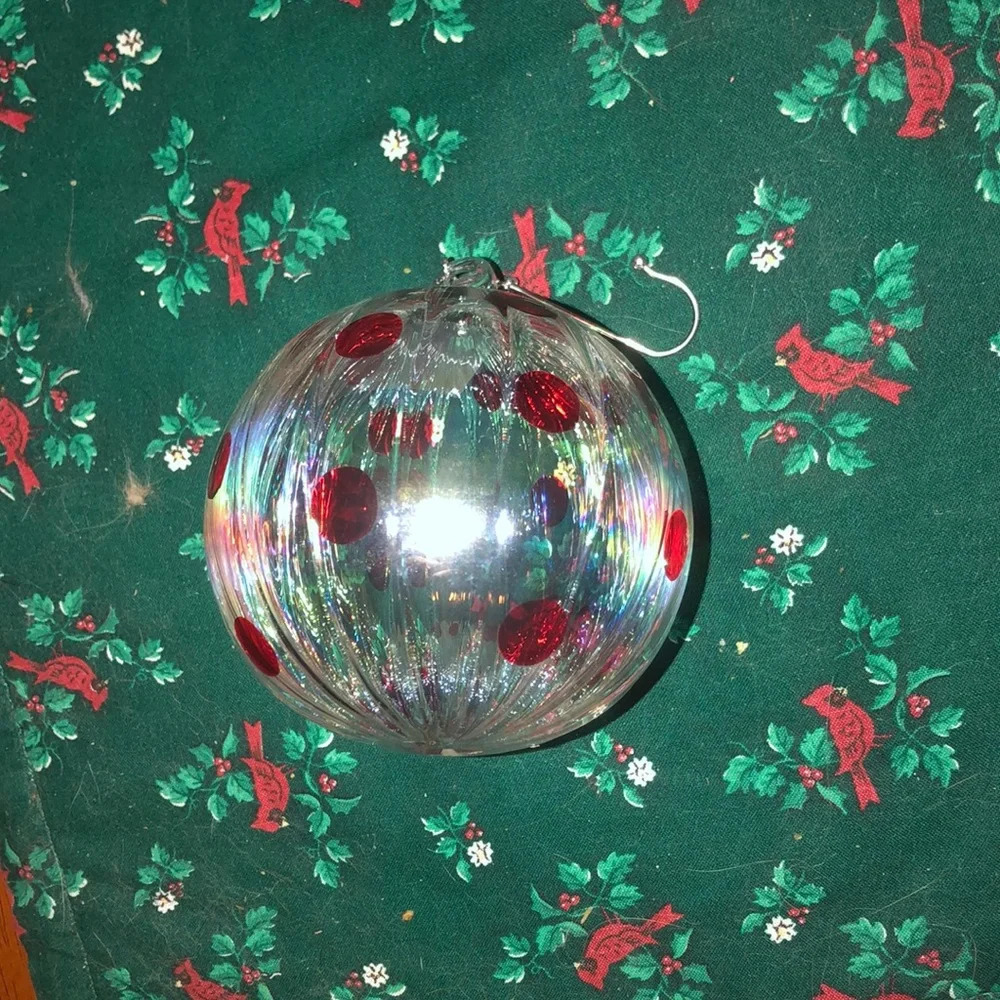 Polka dot Christmas Ornament